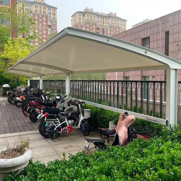 汾阳市膜结构电动车棚